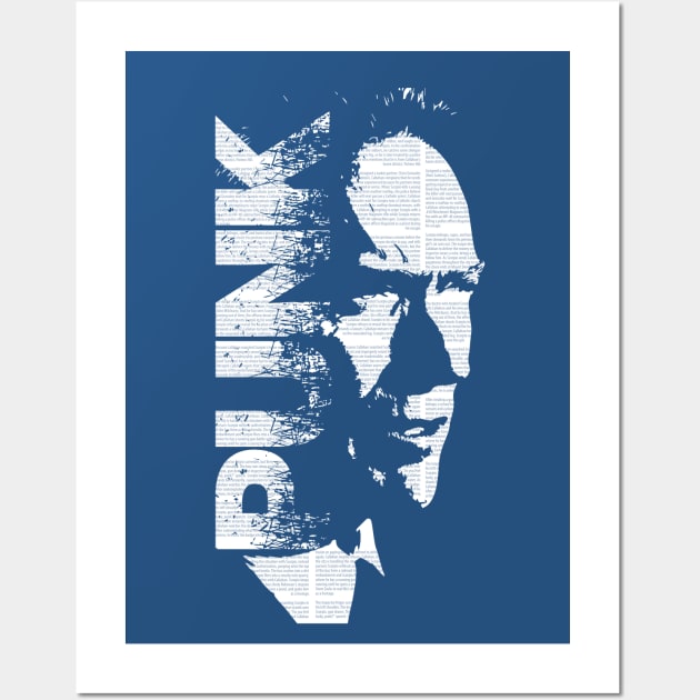 Clint Eastwood PUNK Wall Art by stevec71